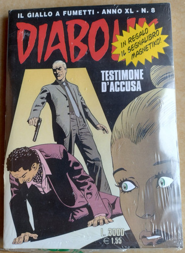 Diabolik anno 8 - diabolik, n.