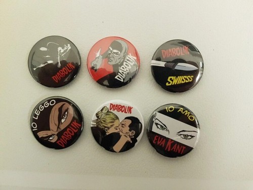 Diabolik serie completa pins - serie,