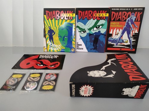 Diabolik albi cult gadget pins - albi,