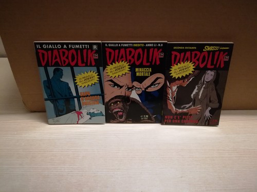 Diabolik serie numeri con - numeri,