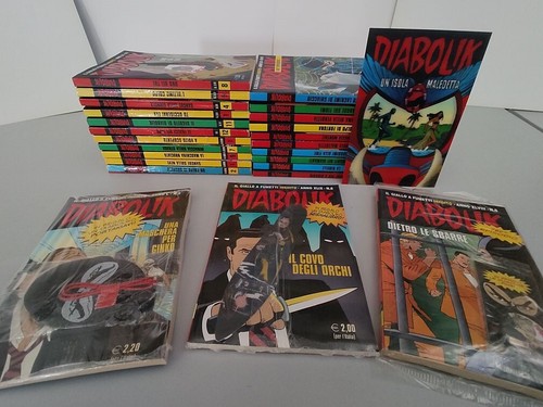 Diabolik lotto albi - diabolik,