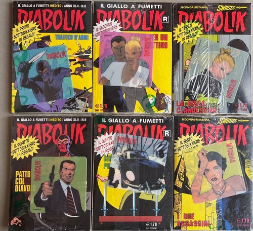 Diabolik gadget blisterati - diabolik,