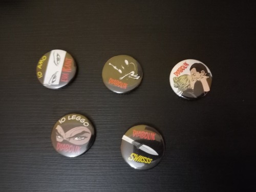 Diabolik pin spilla - pin, gadget
