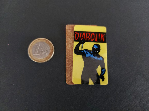 Diabolik piccolo adesivo - diabolik,