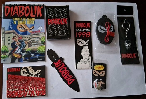 Lotto gadget diabolik anni - lotto, 8