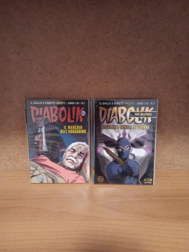 Diabolik giallo fumetti - giallo,