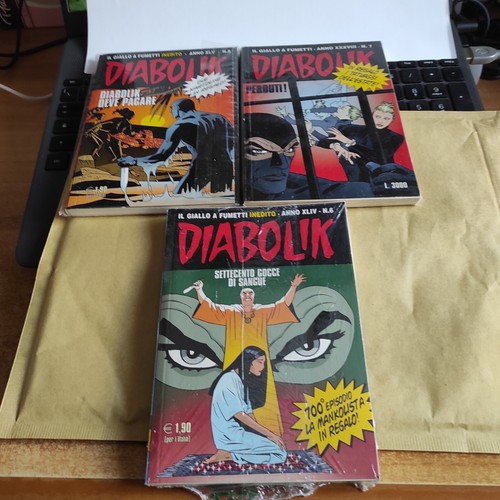 Diabolik tre numeri - diabolik,